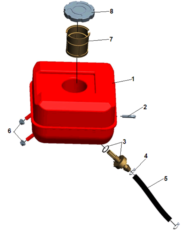 11 БАК МОТОПОМПА CHAMPION GP52