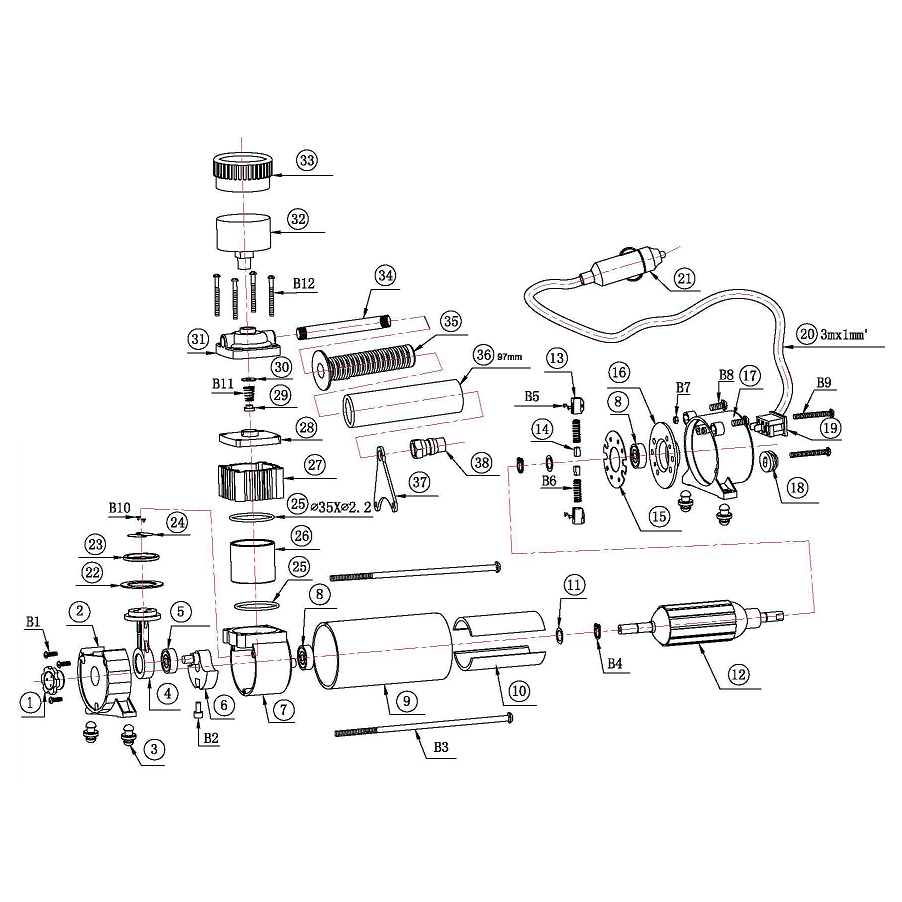 Компрессоры автомобильные 61125