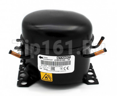 Компрессор Атлант СТВ-101 Н5-04, R600 168Вт в индивидуальной упаковке аналог СКН-150 T1114YB БЕЗ РЕЛЕ